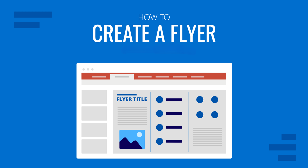 how to create a flyer