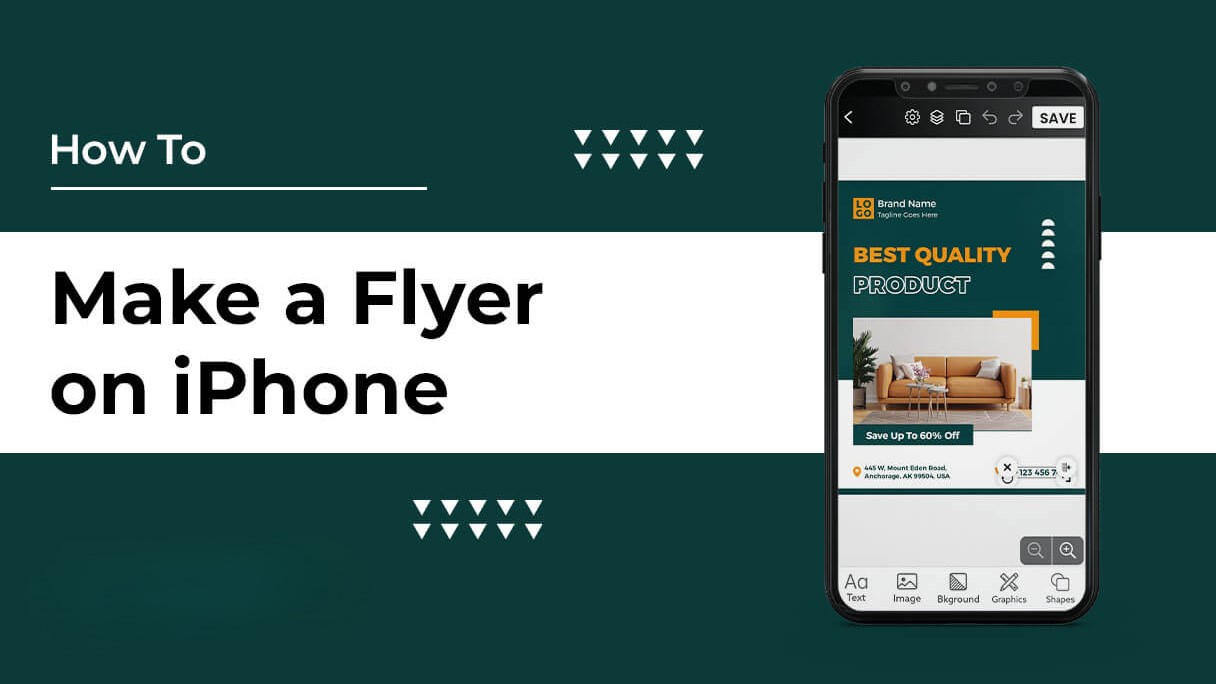 how to make a flyer on iphone